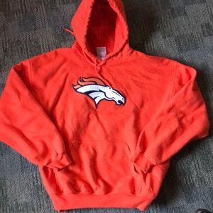 Men’s Denver broncos sweat shirt hoodie